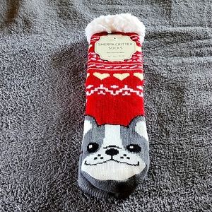 Sherpa critter socks